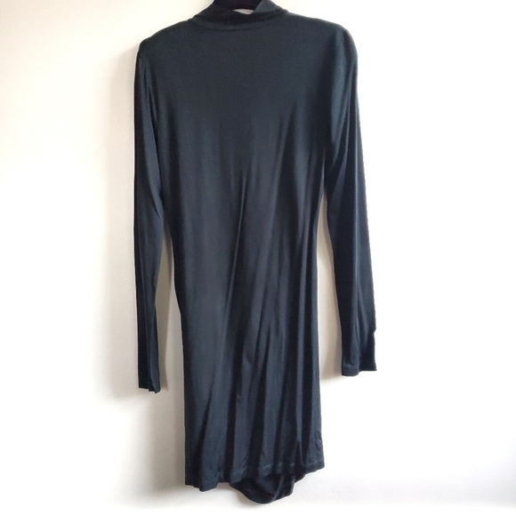 New Young Fabulous & Broke Lena Ruched Solid Emerald Ice Mini Dress NWT Small - Picture 10 of 12